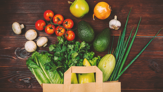 organic produce shopping bag whole harvest blog