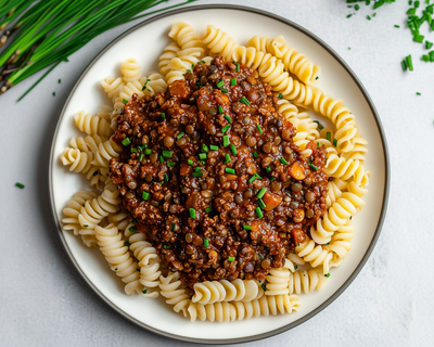 Mushroom Bolognese