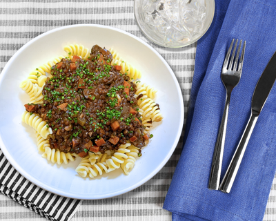 Mushroom Bolognese