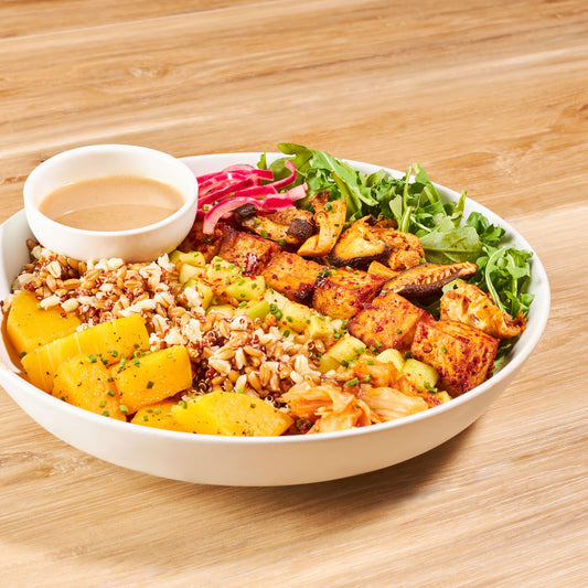 Harvest Bowl Savory with dressing